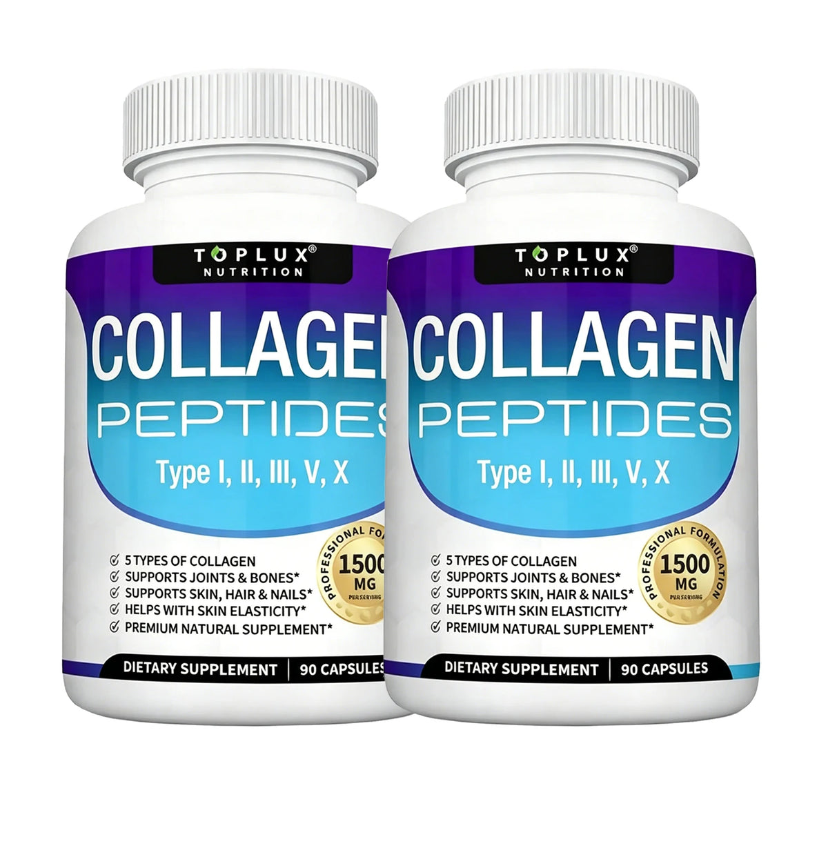 Collagen Peptides 1500mg – 90 Capsules